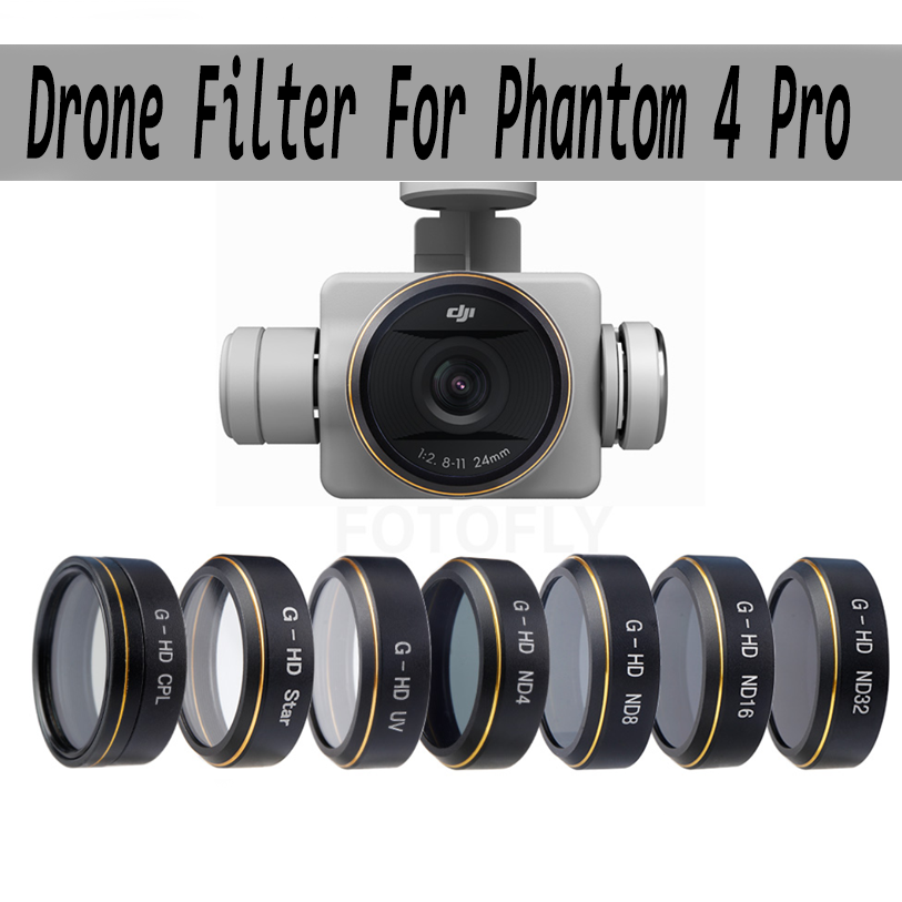 Nd Filter Set - Filtr dronowy do Phantom 4 Pro