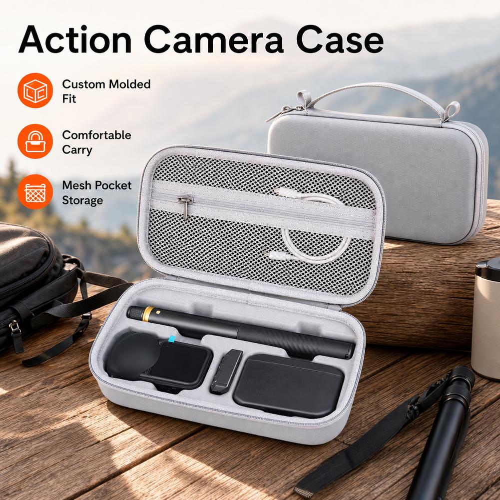 Lens Case Pouch - Twarda torba transportowa EVA Insta360 X6,