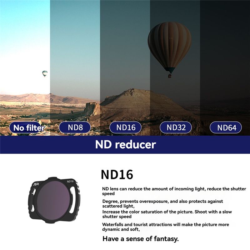 [T64C] Zestaw filtrów ND do DJ – Nd Filter Set recenzja i cena