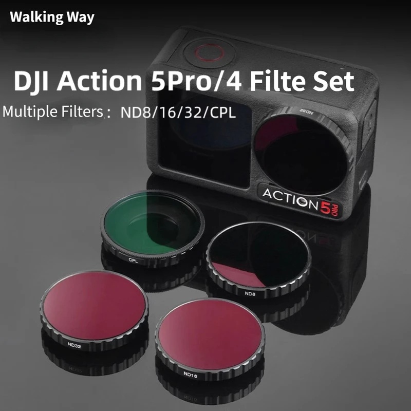 Zestaw filtrów DJI Osmo Action – Nd Filter Set recenzja i cena
