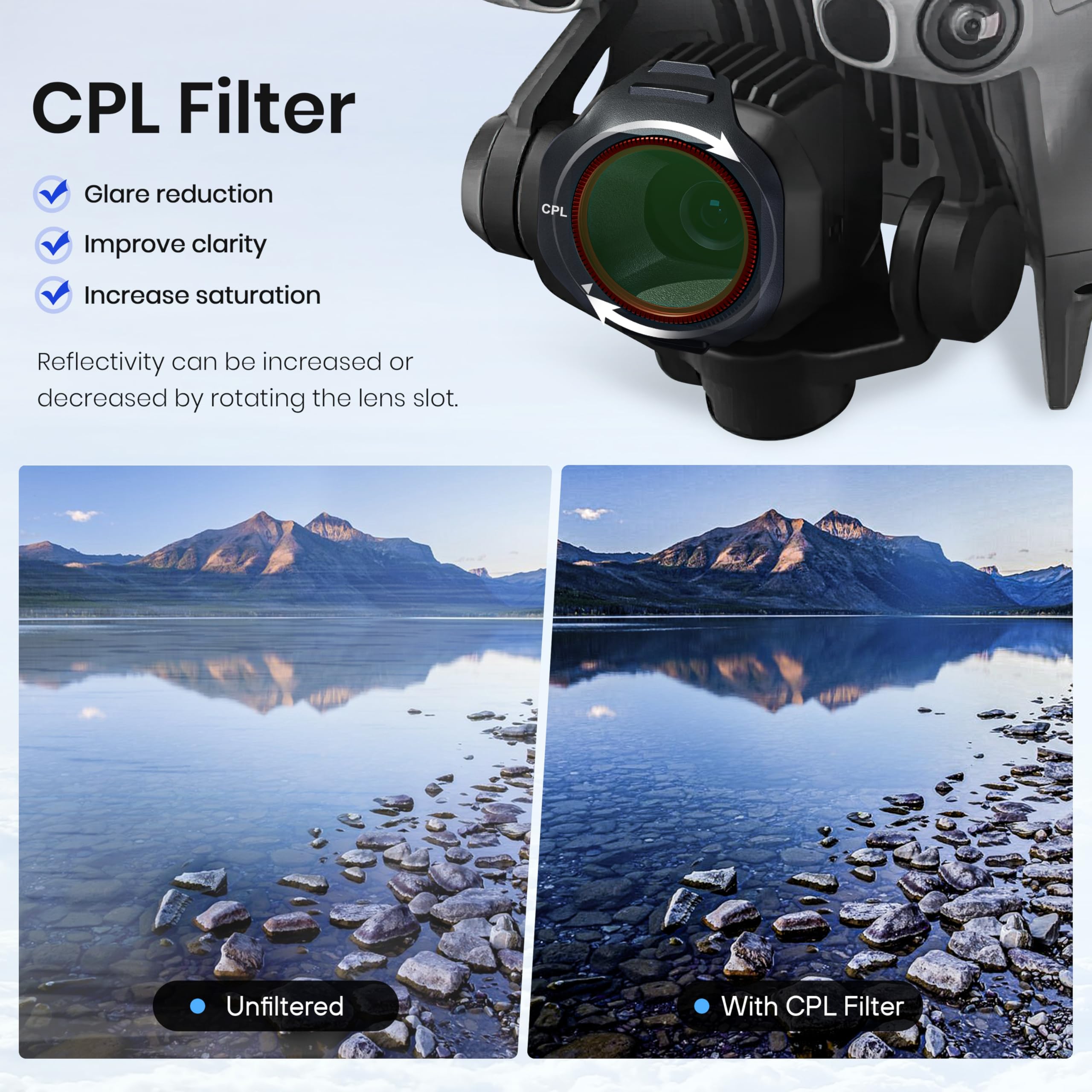 Zestaw filtrów ND/CPL do DJI M – Nd Filter Set recenzja i cena