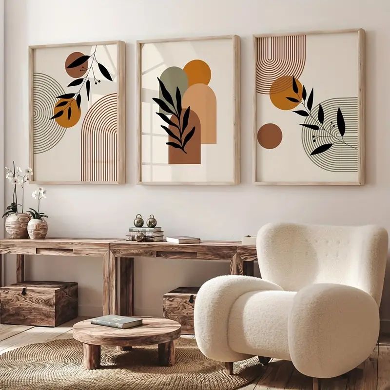 3 szt. Plakaty w stylu bohemy  – Photography Geometry recenzja i cena