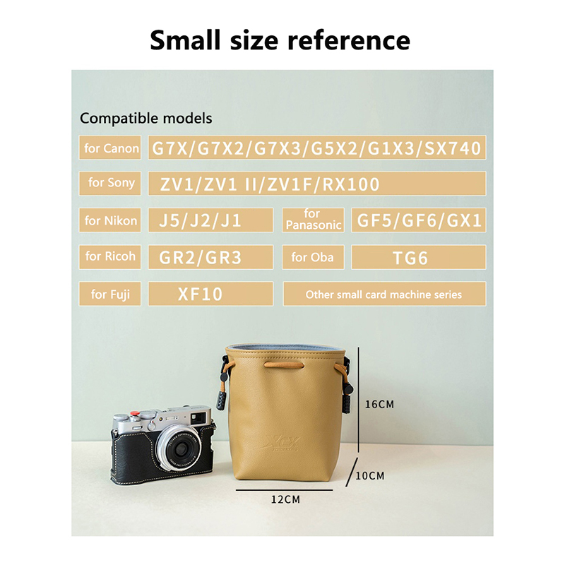 Torba na aparat Canon Nikon Fu – Lens Case Pouch recenzja i cena