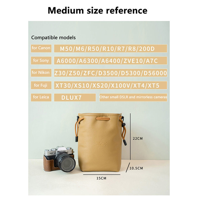 Torba na aparat Canon Nikon Fu – Lens Case Pouch recenzja i cena