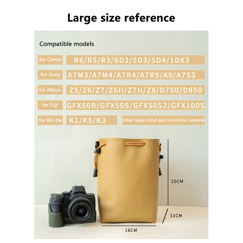 Torba na aparat Canon Nikon Fu – Lens Case Pouch recenzja i cena